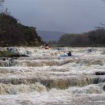Photo of the Bunduff river in County Leitrim Ireland. Pictures of Irish whitewater kayaking and canoeing.