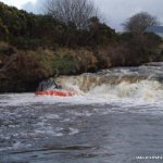Photo of the Bunduff river in County Leitrim Ireland. Pictures of Irish whitewater kayaking and canoeing.