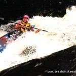 Photo of the Glengarriff river in County Cork Ireland. Pictures of Irish whitewater kayaking and canoeing. Photo by dave