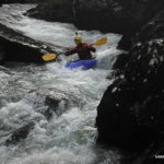 Photo of the Owenroe river in County Kerry Ireland. Pictures of Irish whitewater kayaking and canoeing. The Owenroe. Photo by Daragh Fitzgerald
