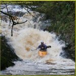 Photo of the Deele Drumkeen river in County Donegal Ireland. Pictures of Irish whitewater kayaking and canoeing. Photo by lee doherty