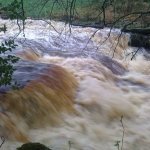 Photo of the Roogagh river in County Fermanagh Ireland. Pictures of Irish whitewater kayaking and canoeing.
