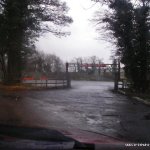 Photo of the Brosna river in County Mayo Ireland. Pictures of Irish whitewater kayaking and canoeing. car park at put in. Photo by dec